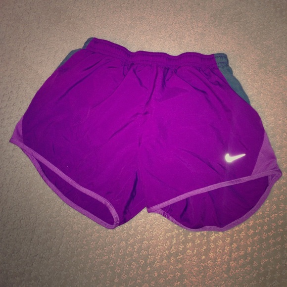 Purple Nike running shorts - Picture 1 of 3