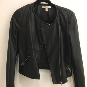 Black Zara Moto Jacket