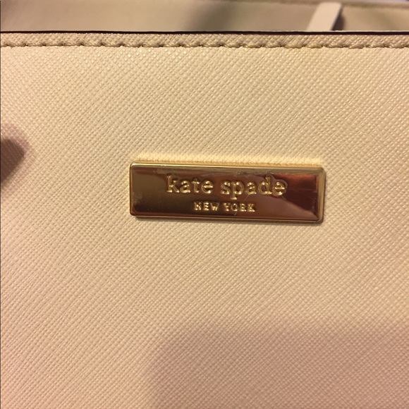 Kate Spade Cream Handbag - Picture 3 of 6