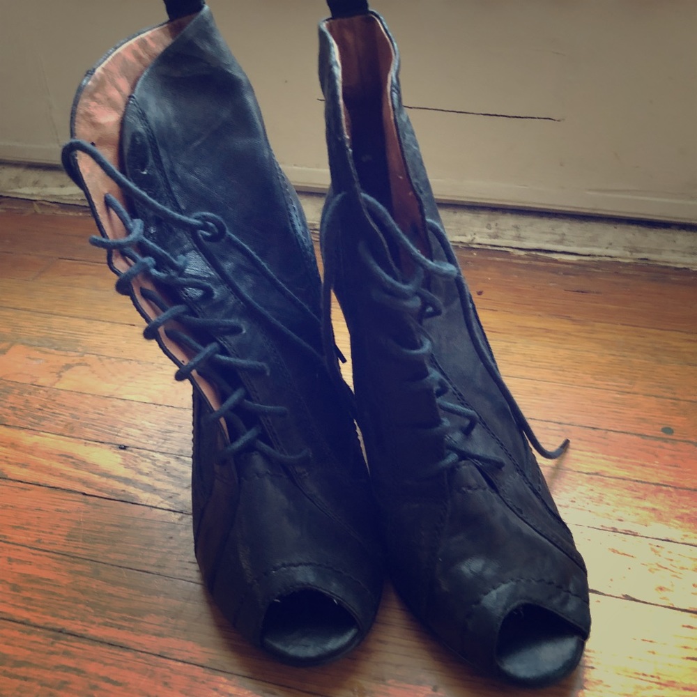 Sam Edelman lace up boots