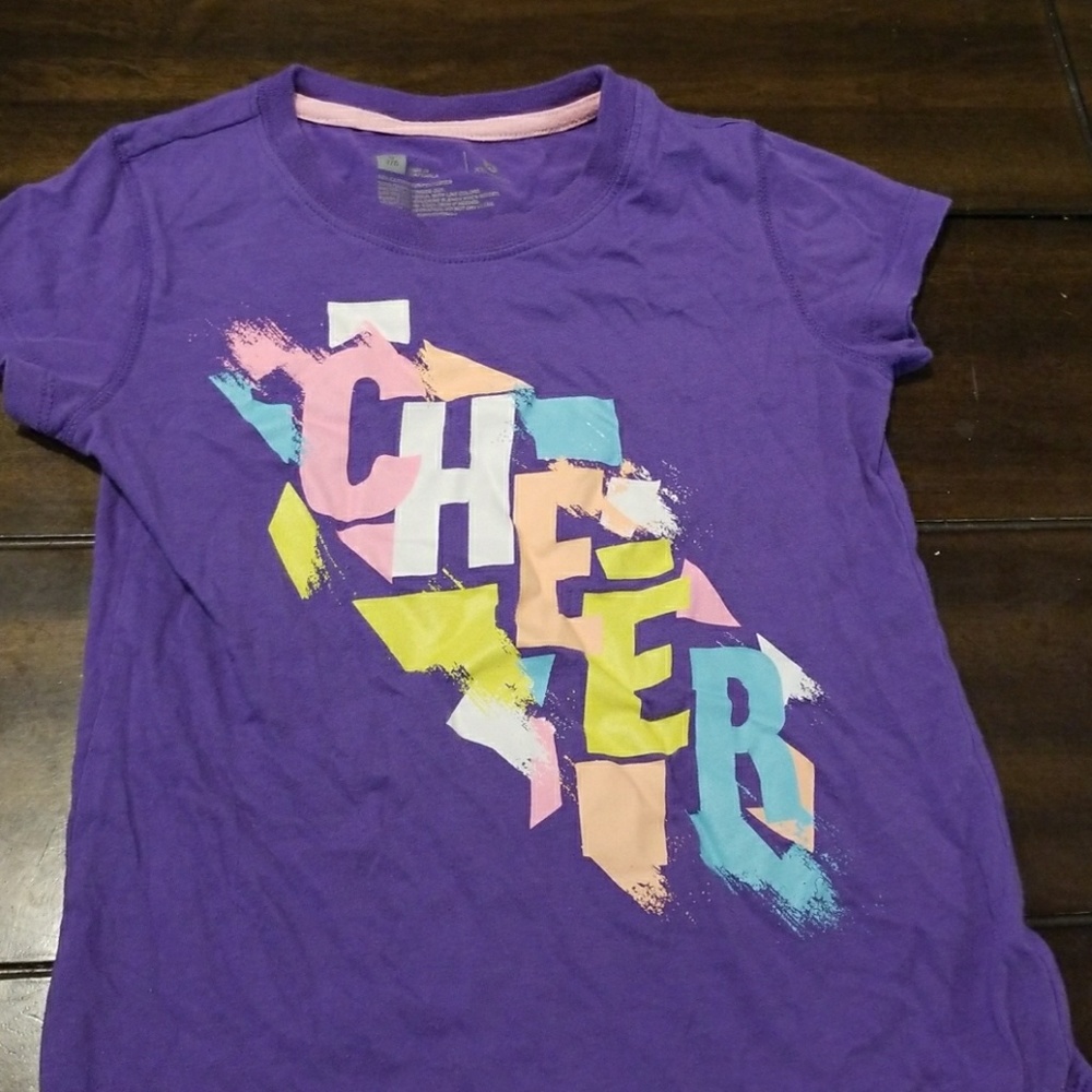 Girls cheer shirt