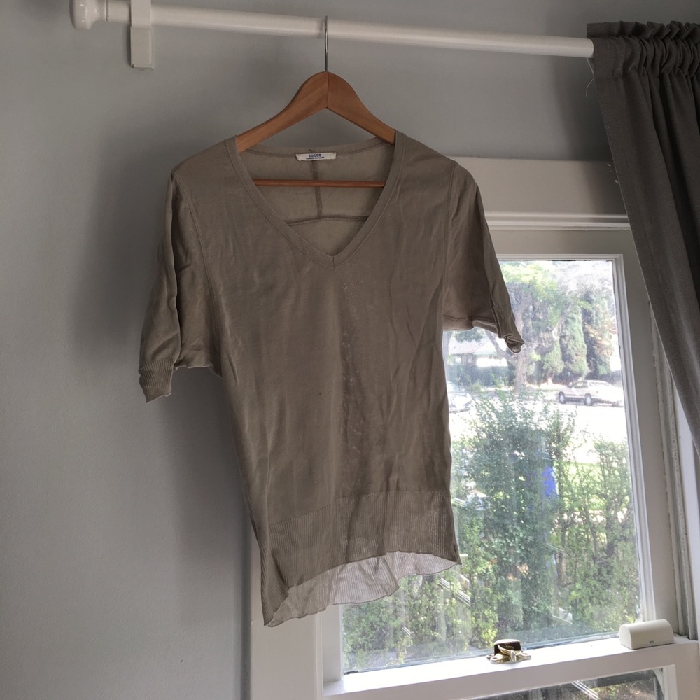 Light grey Zucca sweater tee