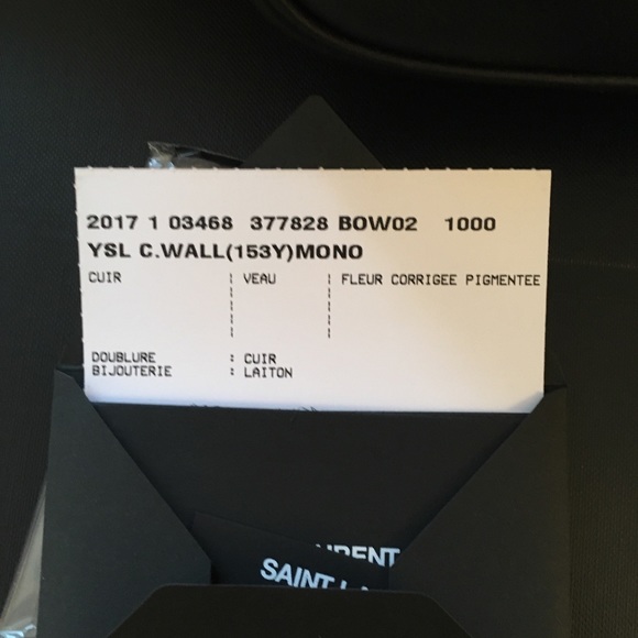 🎀HP🎀NWT YSL SAINT LAURENT Monogram BLOGGER BAG🎀 - Picture 8 of 8
