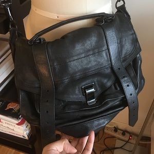 Black proenza schouler PS1 bag