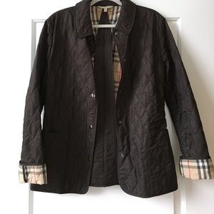 Burberry quilted jacket, altered from L to XS
