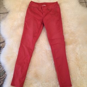 Maurice’s salmon stretchy jeans