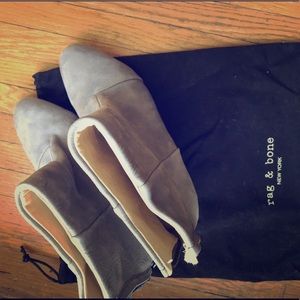 Gray newbury rag and bone boots