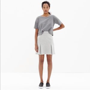 Madewell Grey Trumpet Skirt