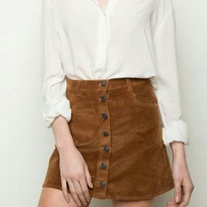 Brandy Melville Nanna Corduroy Skirt