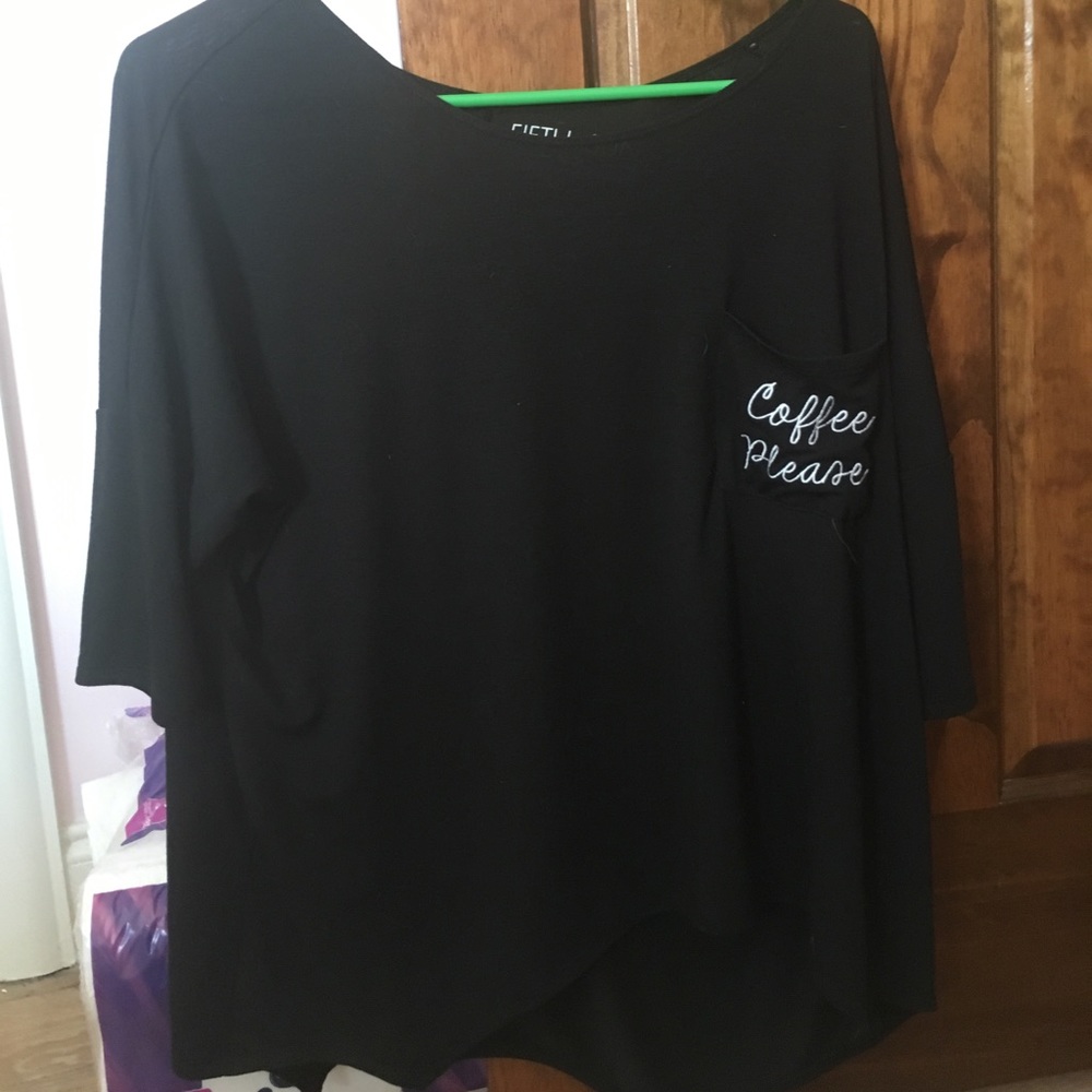 Target "coffee please" shirt