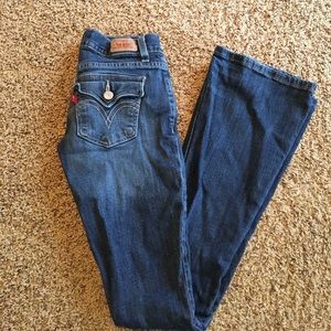 Levi's jeans size 0. Boot cut