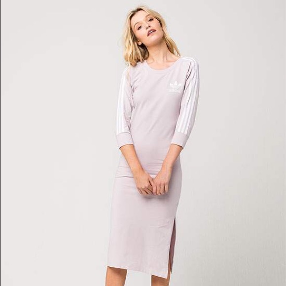 adidas Dresses & Skirts - Adidas 3 Stripe Dress