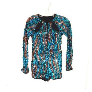Girls dance costume.