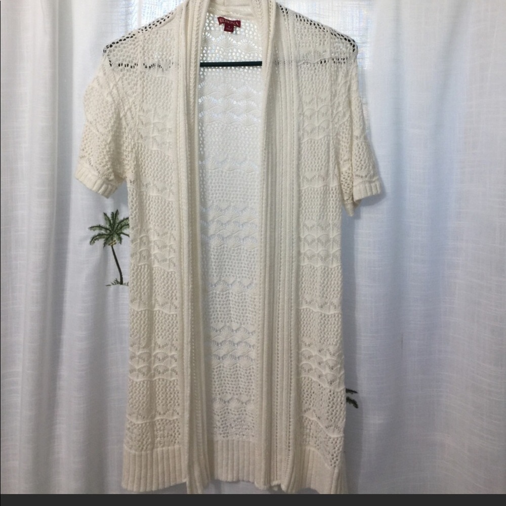 Merona Fishnet Cardigan - Picture 1 of 3
