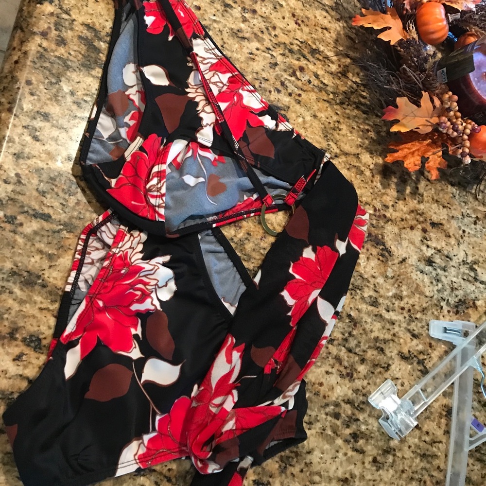 Matching swim bottoms set