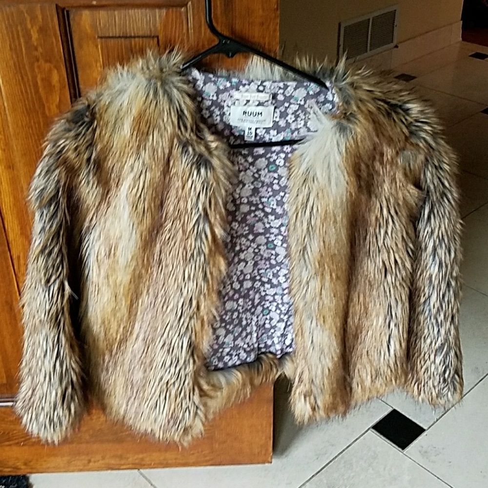Faux Fur kids jacket