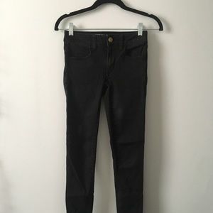 Black American Eagle Jeggings