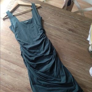 Boden Scoop Neck Ruched Dress 6L - soldout online