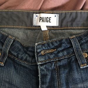 Paige Denim "Jimmy Jimmy Crop" sz. 24