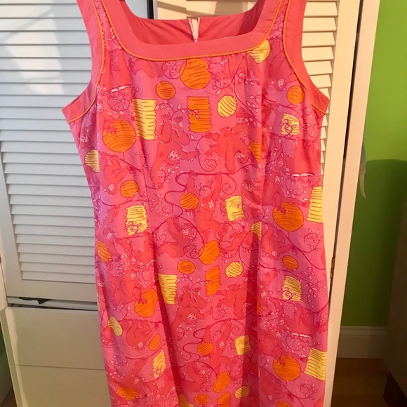 Lilly Pulitzer pink dress - White label - Like New - Picture 4 of 6