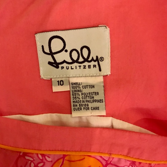 Lilly Pulitzer pink dress - White label - Like New - Picture 5 of 6