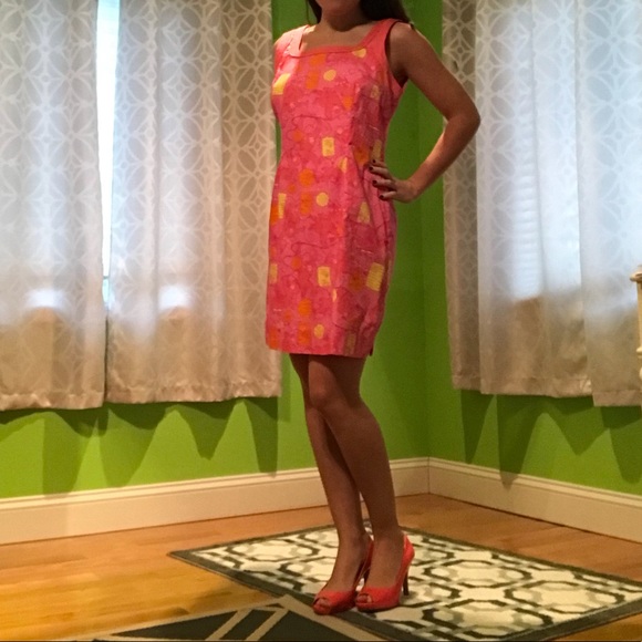 Lilly Pulitzer pink dress - White label - Like New - Picture 2 of 6