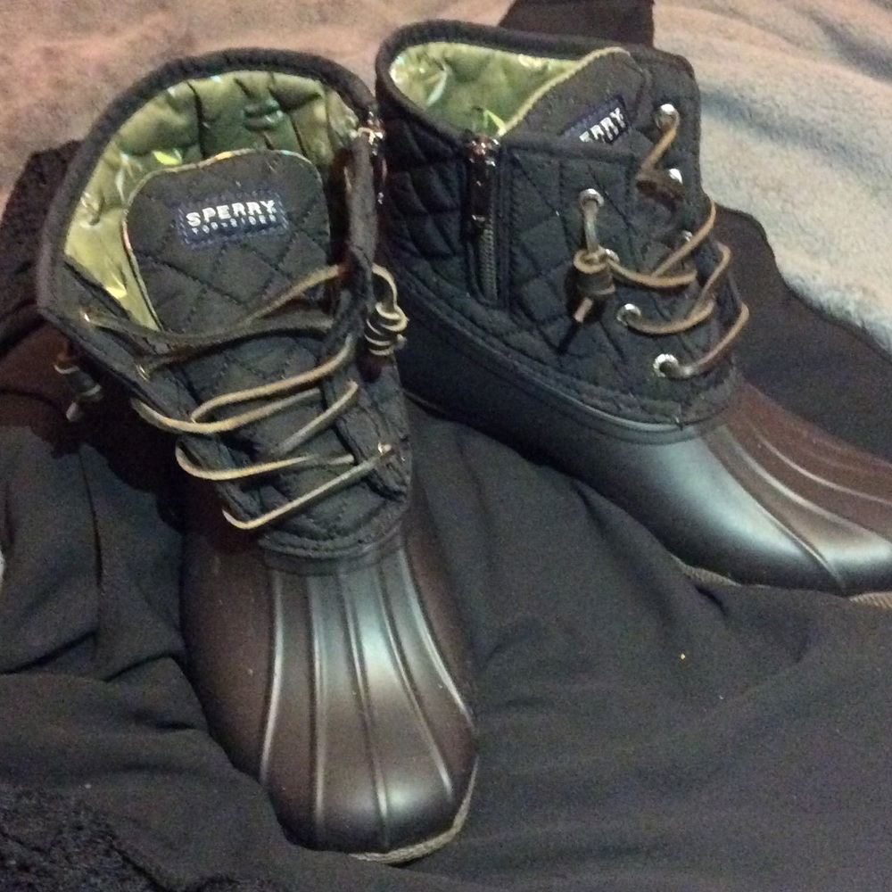 Sperry Saltwater Quilted Duck Boot