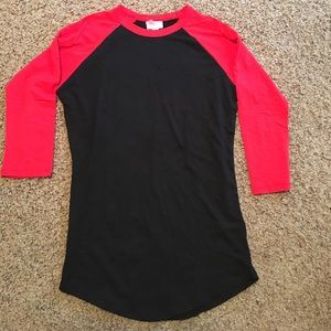 Lularoe xxs black and red randy