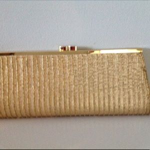 Beautiful gold clutch