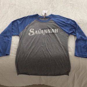 Rock N’ Roll Savannah Marathon Baseball T, size XS