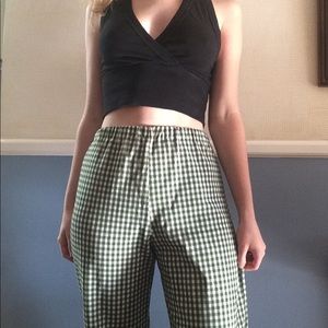 Vintage Gingham Pants