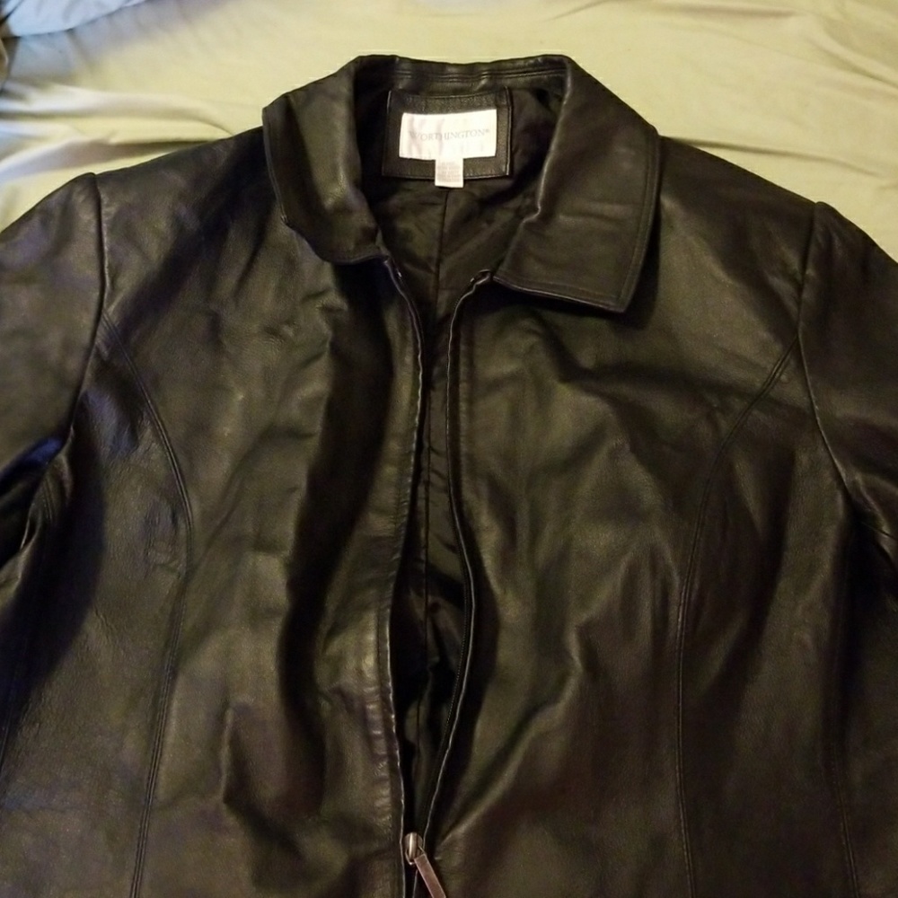 Woman's leather jacket