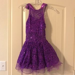 Girls dance costume