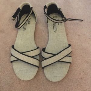 TOMS canvas sandals