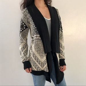 Geometric Shawl Scarf Sweater by Staring at Stars