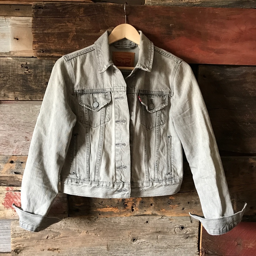 Levi's Distressed Denim Jacket