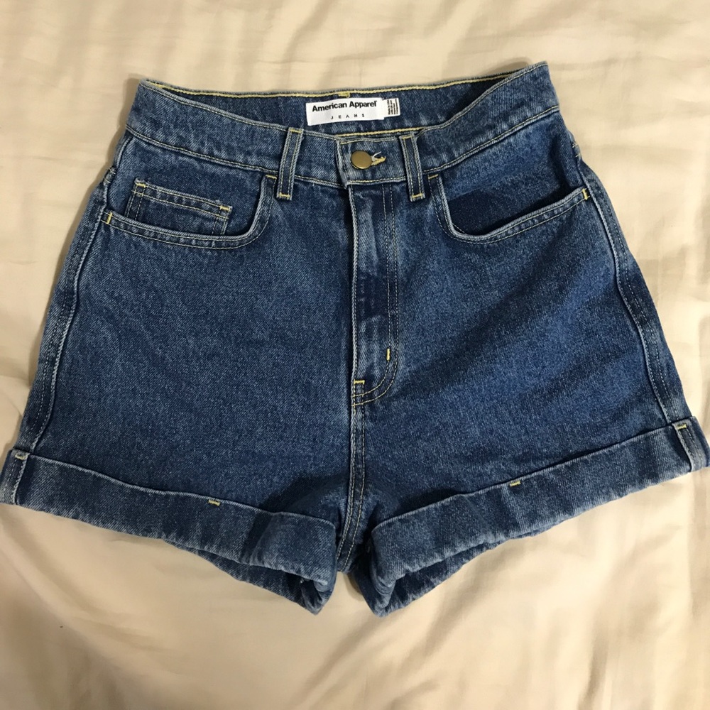 American Appeal High-Waisted Shorts