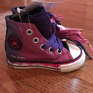 purple toddler converse shoes