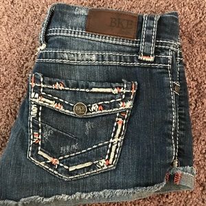 BKE jean shorts