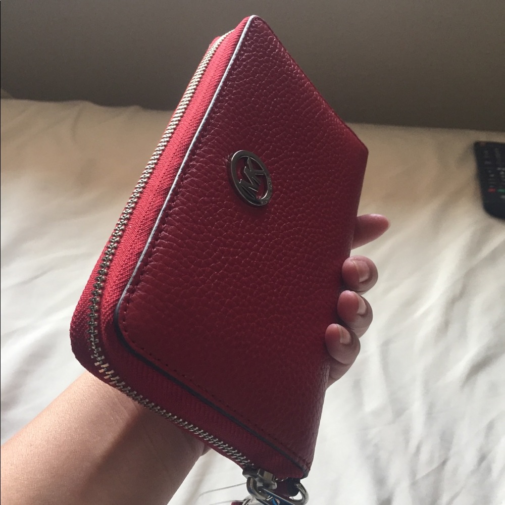 Michael Kors wristlet.