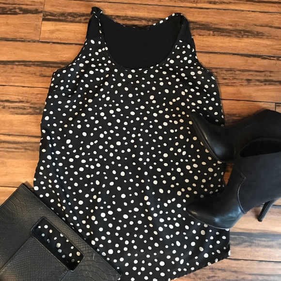 The Limited Tops - Polka dot tank