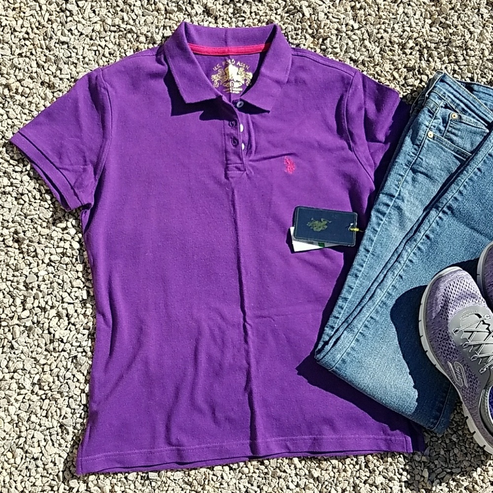 Brand new with tags women's polo shirt size large
