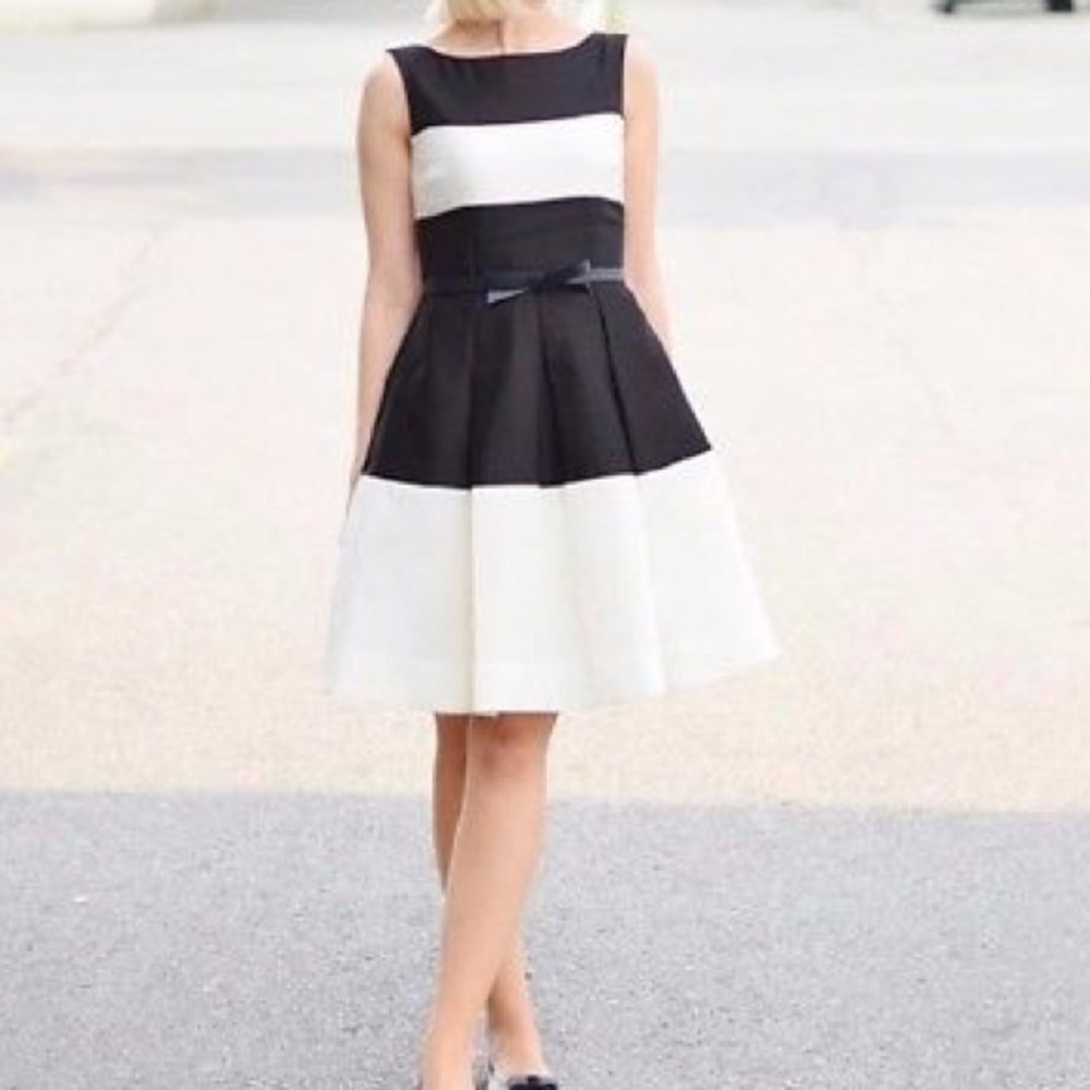 Kate spade color block dress - size 6 (worn once)