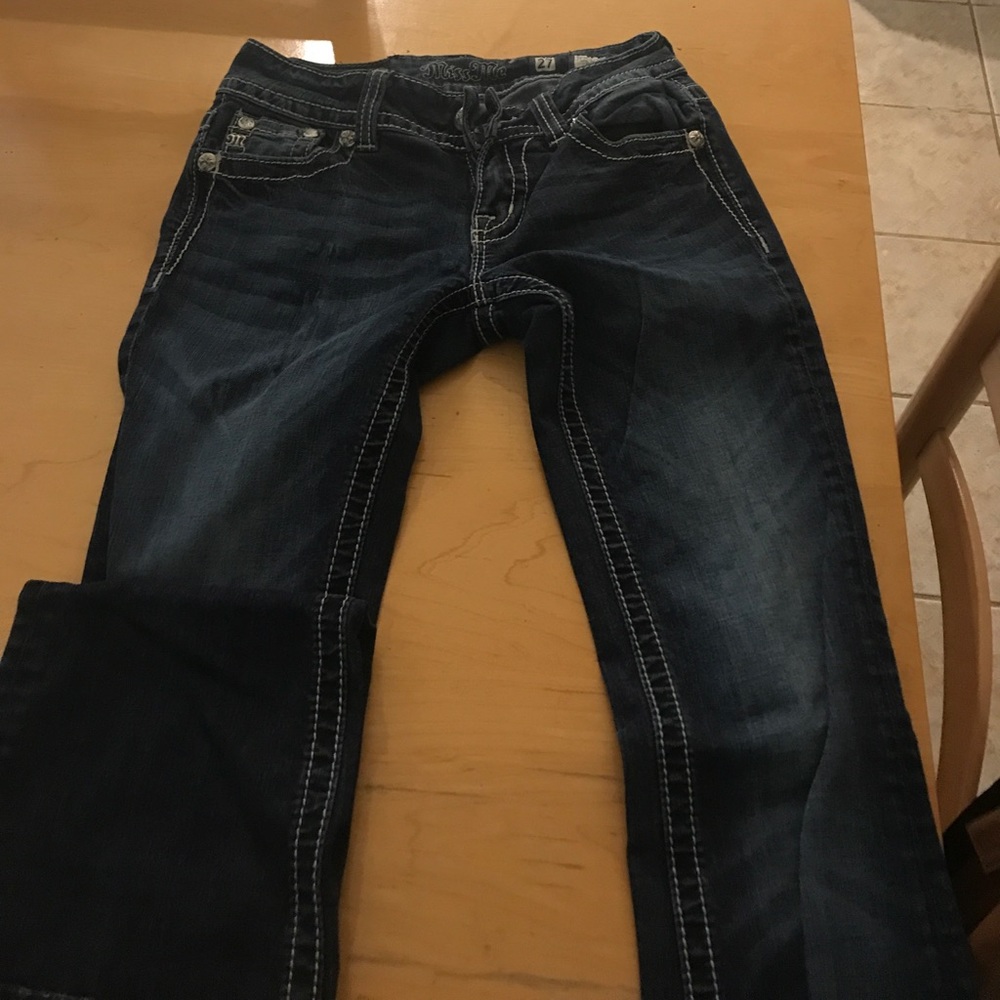 Lightly used jeans