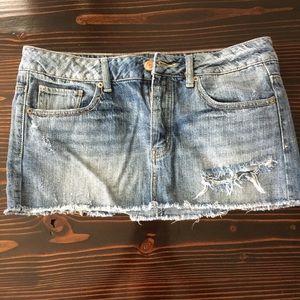 AE American Eagle denim skirt size 6