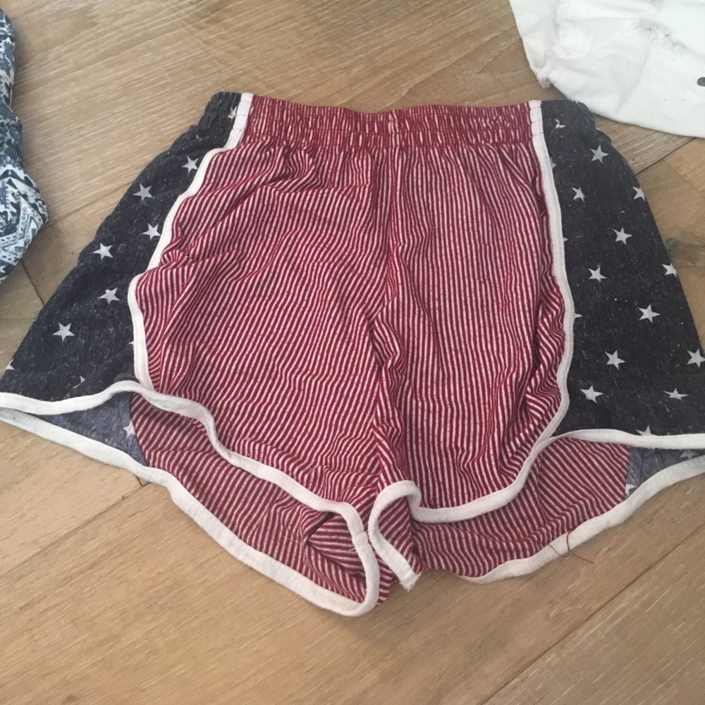 American flag shorts