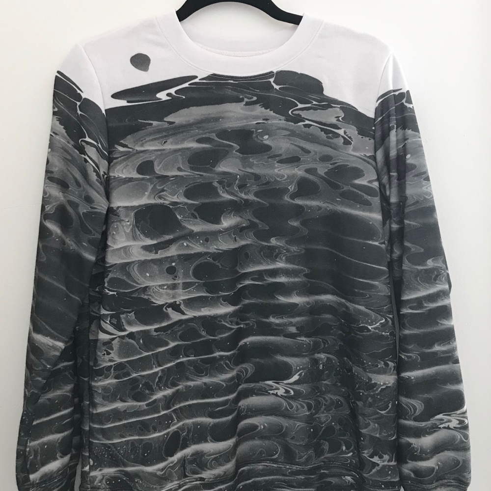 Marbled sweatshirt size S
