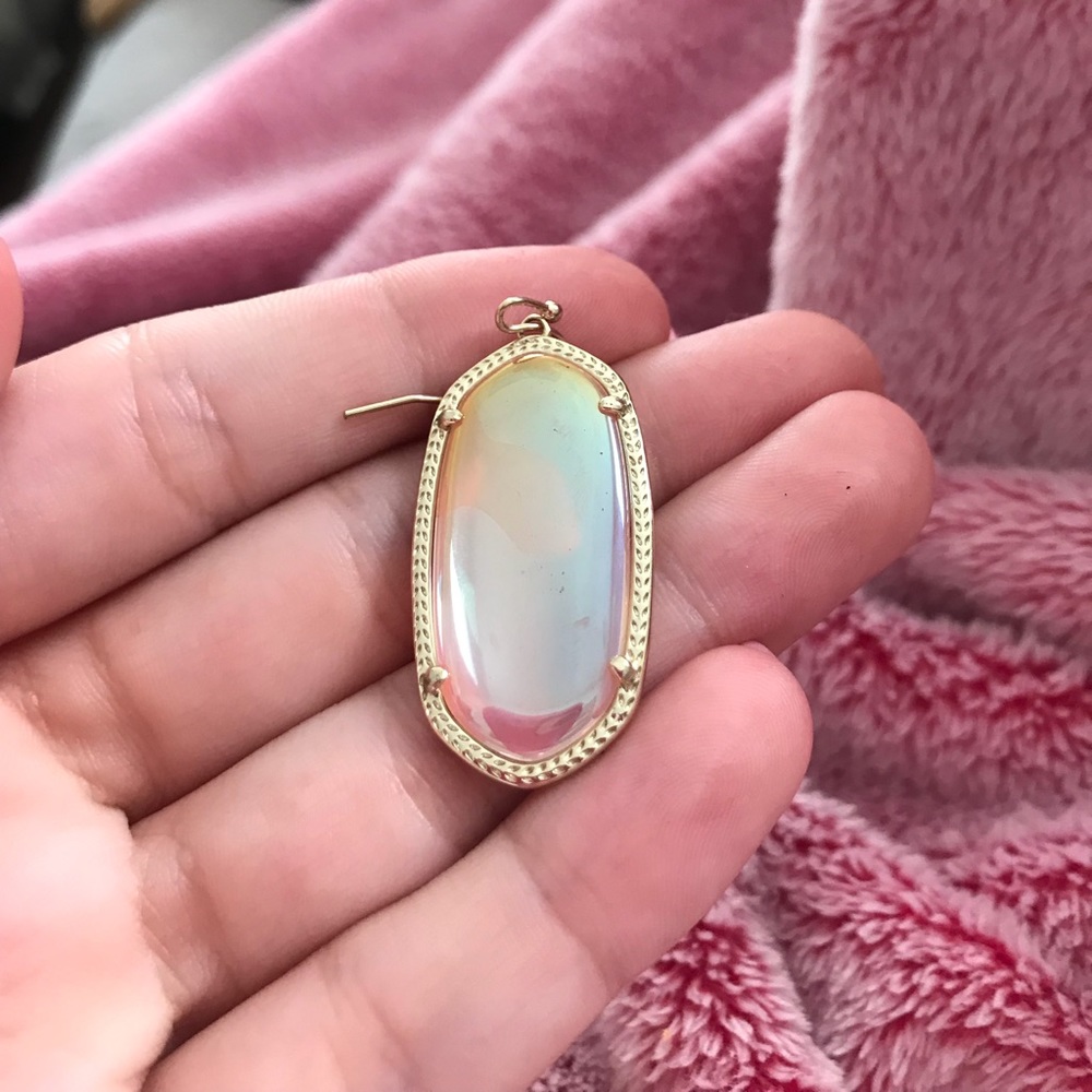 Orange Kendra earrings