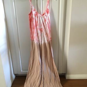 Nightcap tie dye maxi dress