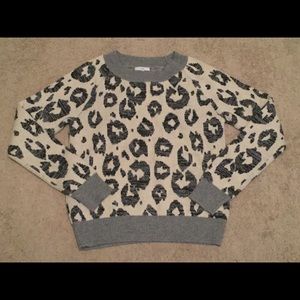 GAP Leopard Print Sweater!!
